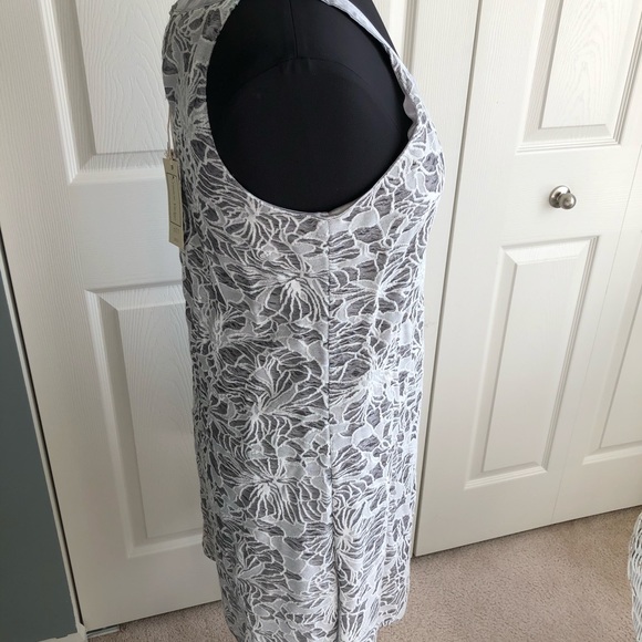NWT Mono Reno halter neck dress in grays. - Picture 3 of 9